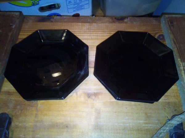 Lot 6 assiettes creuses arcoroc