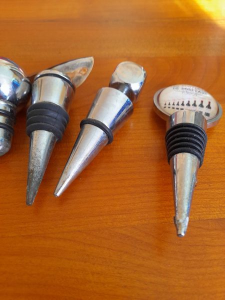 Lot 6 boule design bouteille vin bière bouchons pas cher