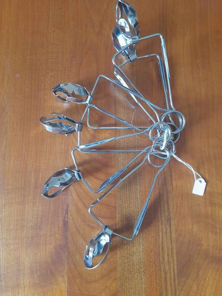 Annonce Lot 6 pinces &agrave; escargots - inox