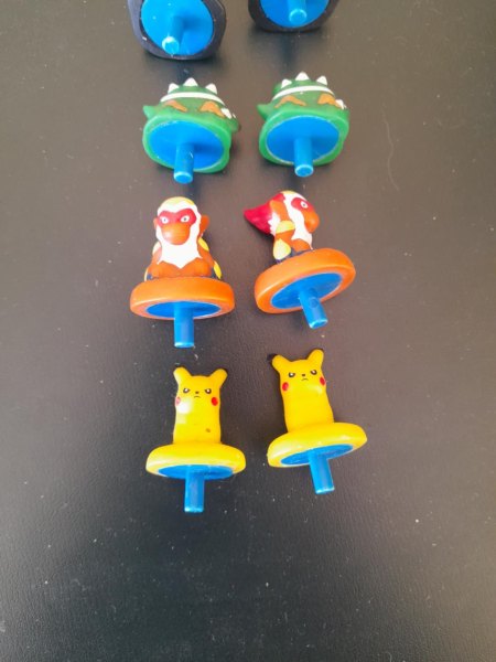Lot 8 figurines pour jeu de soci&eacute;t&eacute; pok&eacute;mon diamon