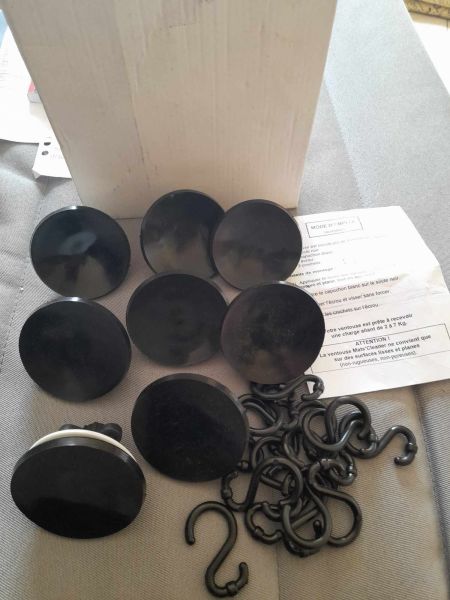 Vente Lot 8 ventouses de fixation mats cleaner