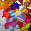 Lot brick de construction pemier age en plastique occasion