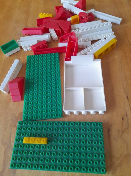 Lot briques , bloc de construction