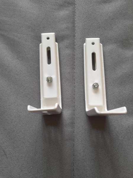 Vente Lot de 2 d'&eacute;querres murales r&eacute;glables