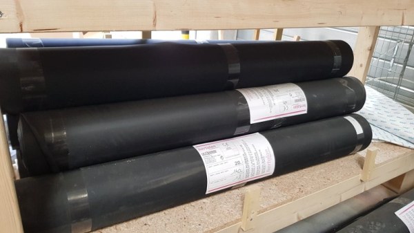 Lot de 20 rouleaux epdm caoutchouc hertalan