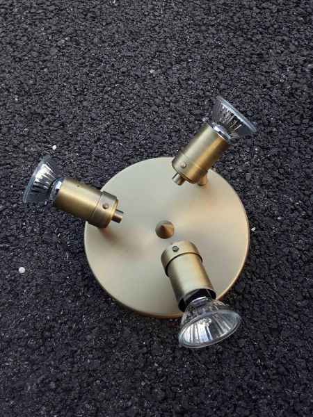 Lot de 4 lustres 3 branches