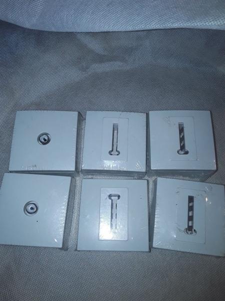 Vente Lot de 4 prises t&eacute;l&eacute;phone 8 plots