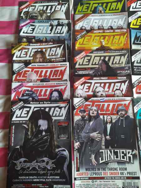 Vente Lot de revues metallian