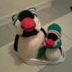Lots 2 peluches pingouins