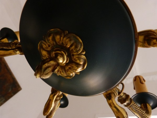 Annonce Lustre de style empire 6 feux.