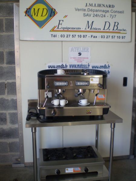 Machine à café expresso 2 groupes emdb pas cher