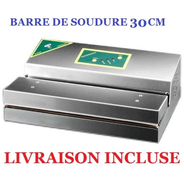 Machine sous vide automatique en inox neuf &amp; l