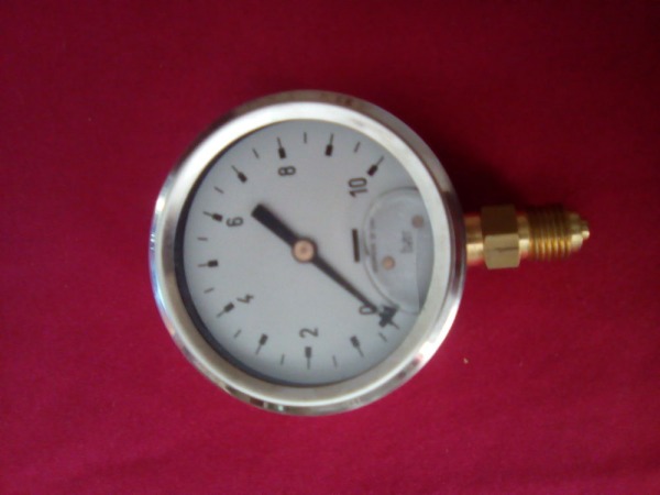 Manometre sedeme 1 &agrave; 10 bars