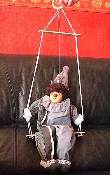 Marionnette de collection &agrave; fil