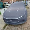 Annonce Maserati ghibli, housse de protection by zegna