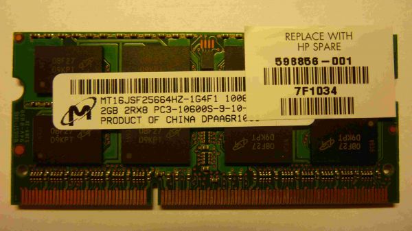 Vente M&eacute;moire pour ordinateur 2 go x 2