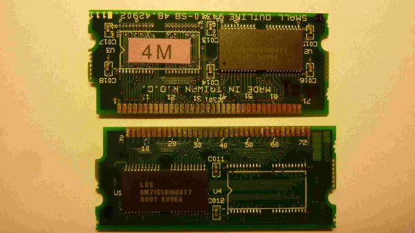 Vente M&eacute;moire pour ordinateur 4 mo x2