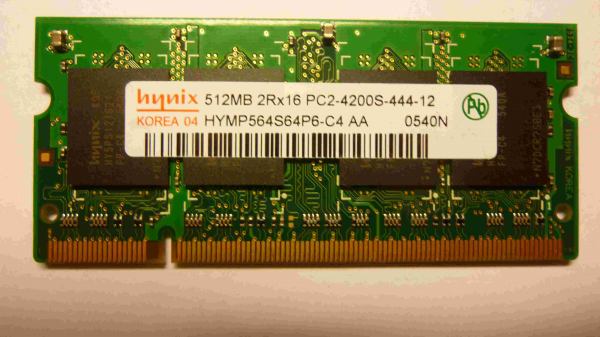 Vente M&eacute;moire pour ordinateur 512 mo x 2