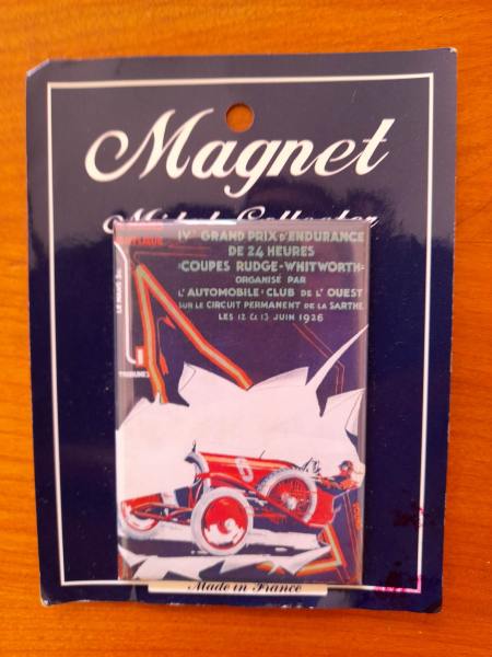 Métal collector magnet iv grand prix d'endurance