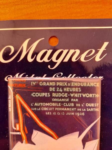 Vente Métal collector magnet iv grand prix d'endurance