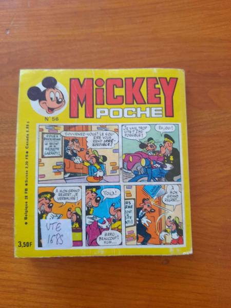 Vente Mickey poche - petit format mensuel n&deg; 56