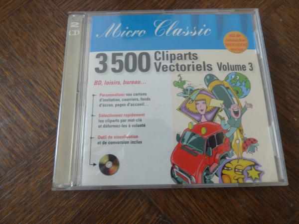 Micro classic-3500 cliparts vectoriels volume 3 -