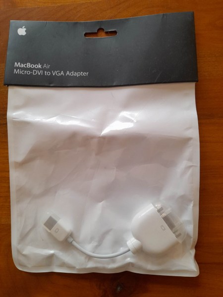 Micro dvi to vga adaptateur mac book air