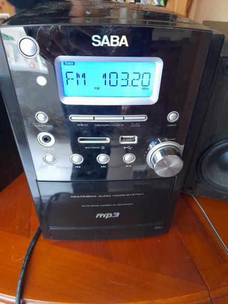 Mini chaine hifi mp3 saba - mobel km - 102mp3us pas cher