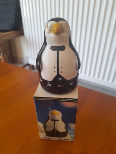 Minuteur de cuisson pingouin - 60 mn