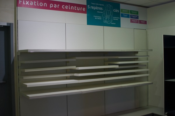 Mobilier d'agencement magasin pas cher