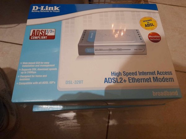Modem adsl2 - d- link dsl - 320t
