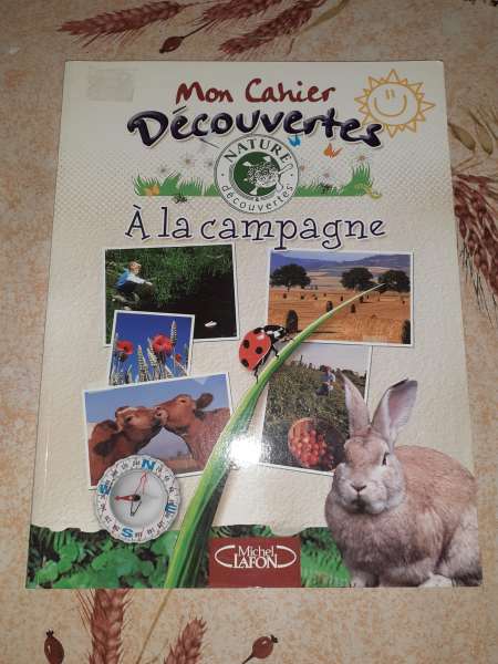 Mon cahier d&eacute;couverte &agrave; la campagne