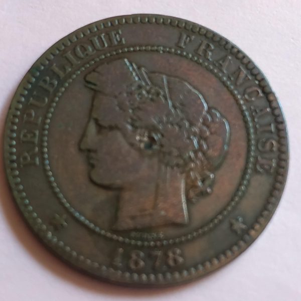 Monnaie bronze cérès