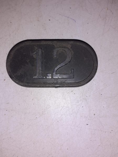 Monogramme sigle insigne logo 1.2 bon &eacute;tat peut co