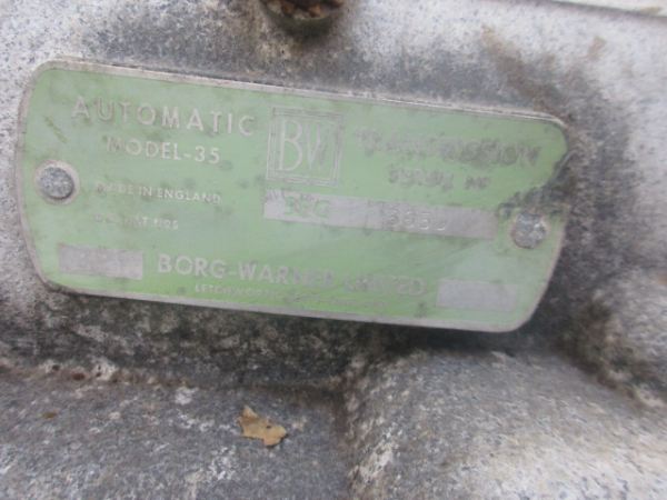 Annonce Moteur et boite de vitesses daimler v8 2.5