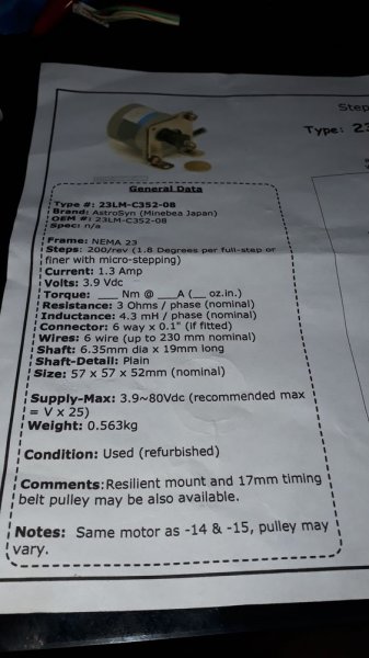 Moteur pas &agrave; pas 23lm-c352-08 pas cher