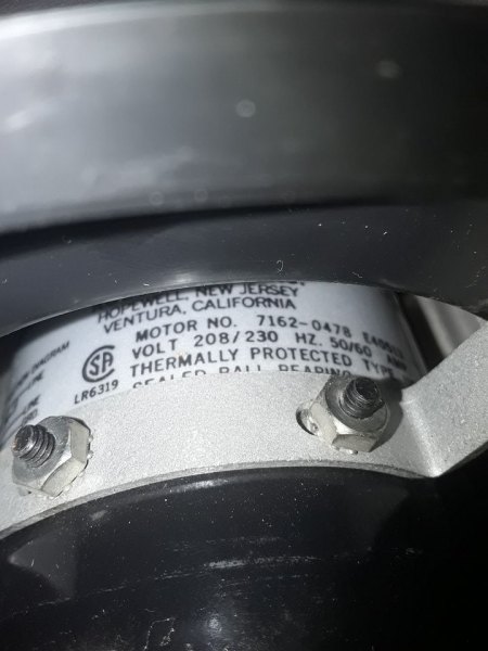 Vente Moteur soufflante kooltronic