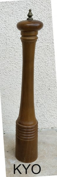 Vente Moulin à poivre manuel, poivrier 41 cm, bois
