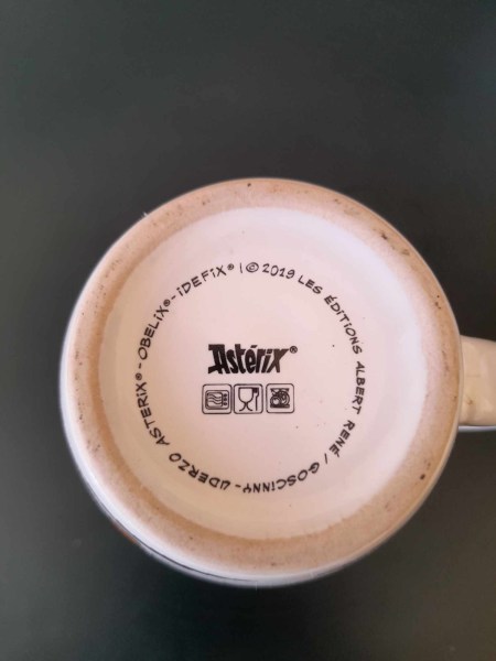 Annonce Mugs astÉrix  2019 Éditions albert renÉ / goscinny