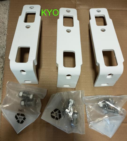 Naterial zefir, lot de 3 supports fixation plafond