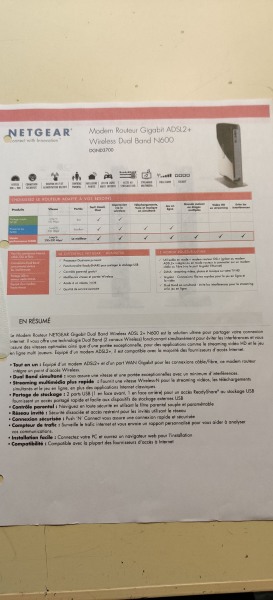 Netgear modem router dgnd3700_n600