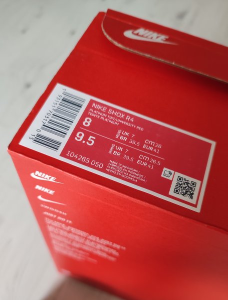 Annonce Nike shox r4 platine rares