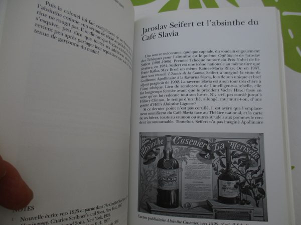 Vente Nouvelles confidences sur l'absinthe par benoit no