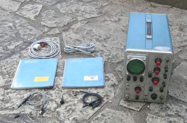 Oscilloscope tektronix 317 vintage