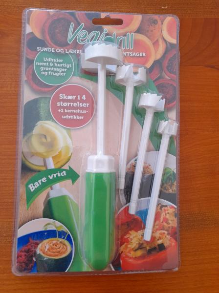 Outil de remplissage de cerveau v&eacute;g&eacute;tal vegidrill