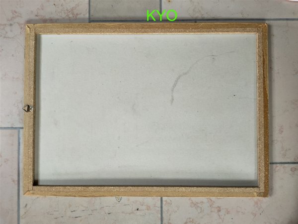 Annonce P.sorel tableau motifs art rétro, bouquet fleurs