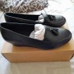 Annonce Paire de mocassin femme  38 noir pediconfort