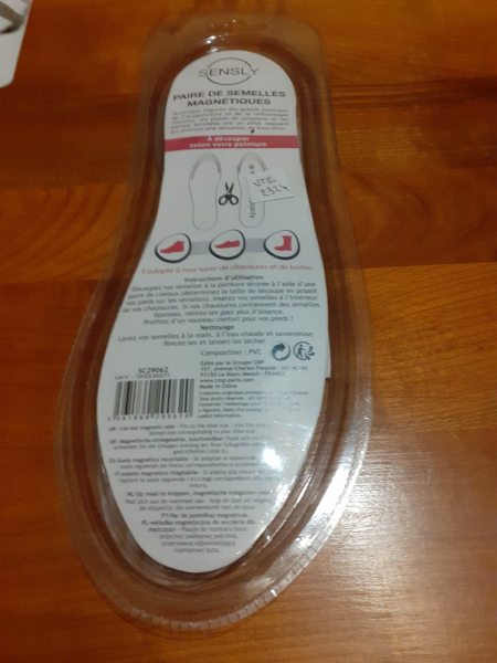 Vente Paire de semelle magn&eacute;tique  pointure du 36 au 40