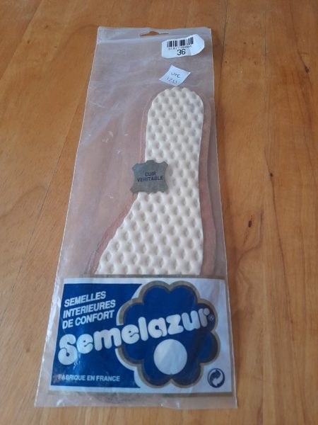 Paire de semelles semelazur