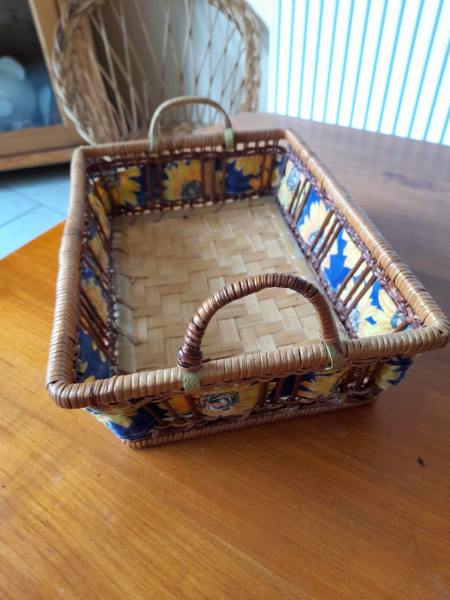 Vente Panier de rangement en osier